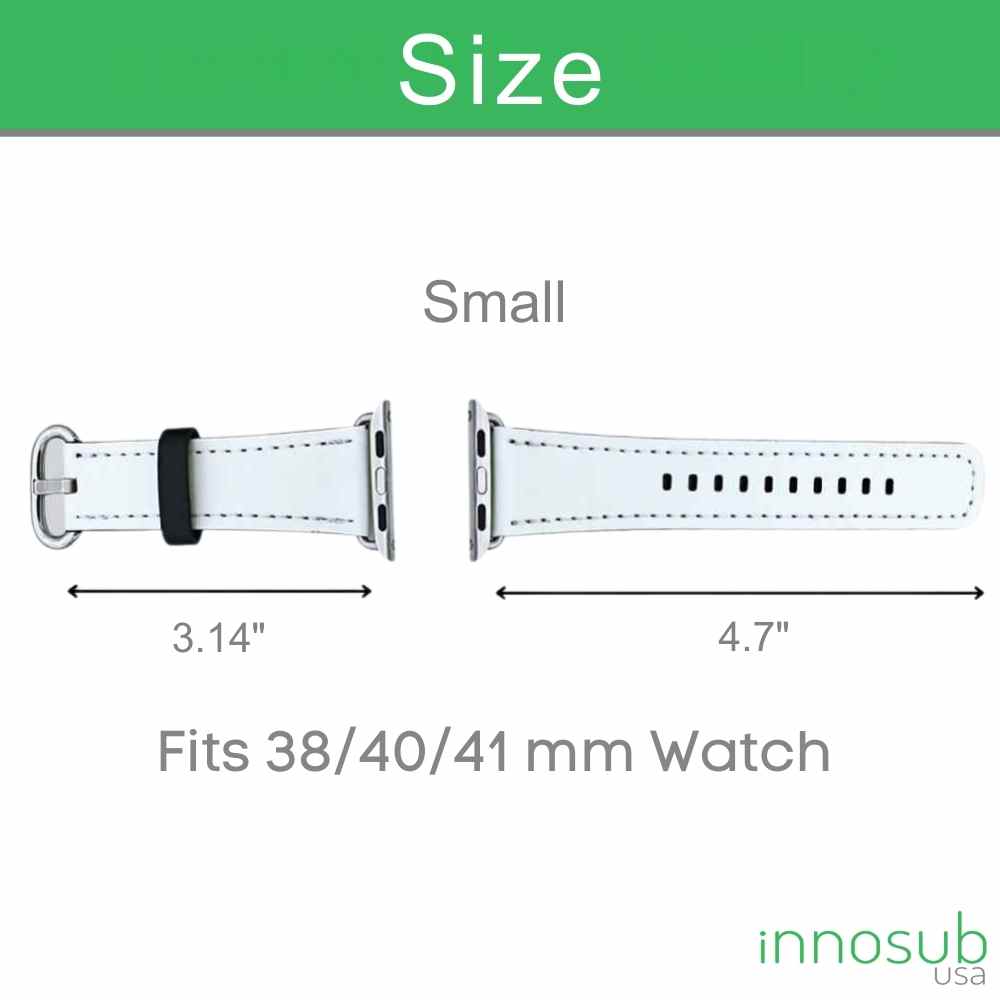 Sublimation Printing Watch Band Blanks Compatible with Apple Watch 38-45mm