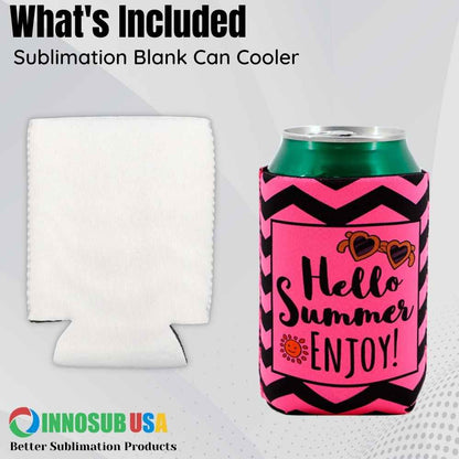 Sublimation Neoprene Can Cooler 12oz