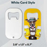  Innosub Usa Sublimation Bottle Opener White Card Style