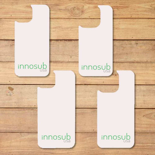 White Spare Inserts for Sublimation Magnetic Cases Compatible with iPhone 12 13 14 15 16