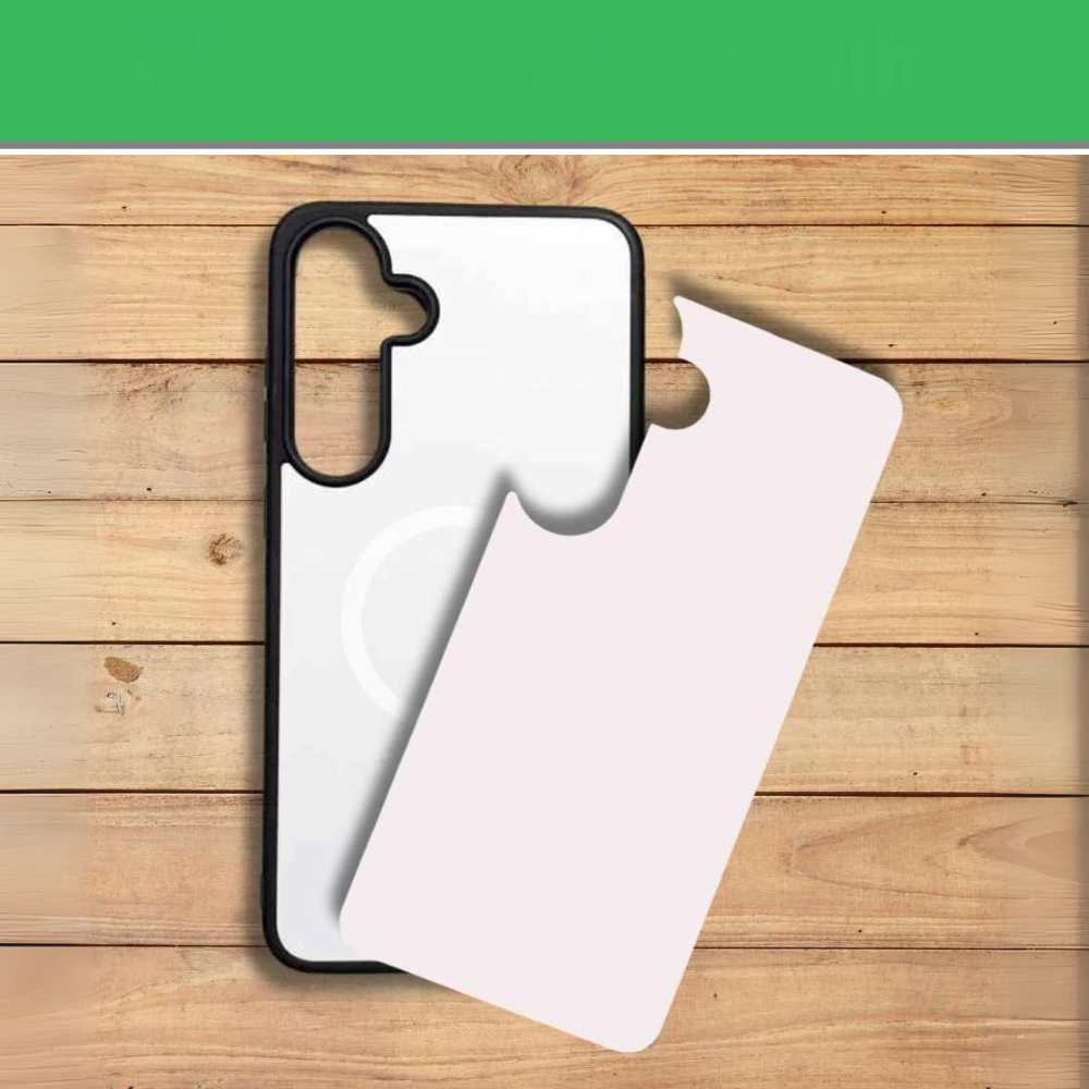 White Spare Inserts for Sublimation Magnetic Cases Compatible with Samsung Galaxy S25 S24 Ultra | Plus