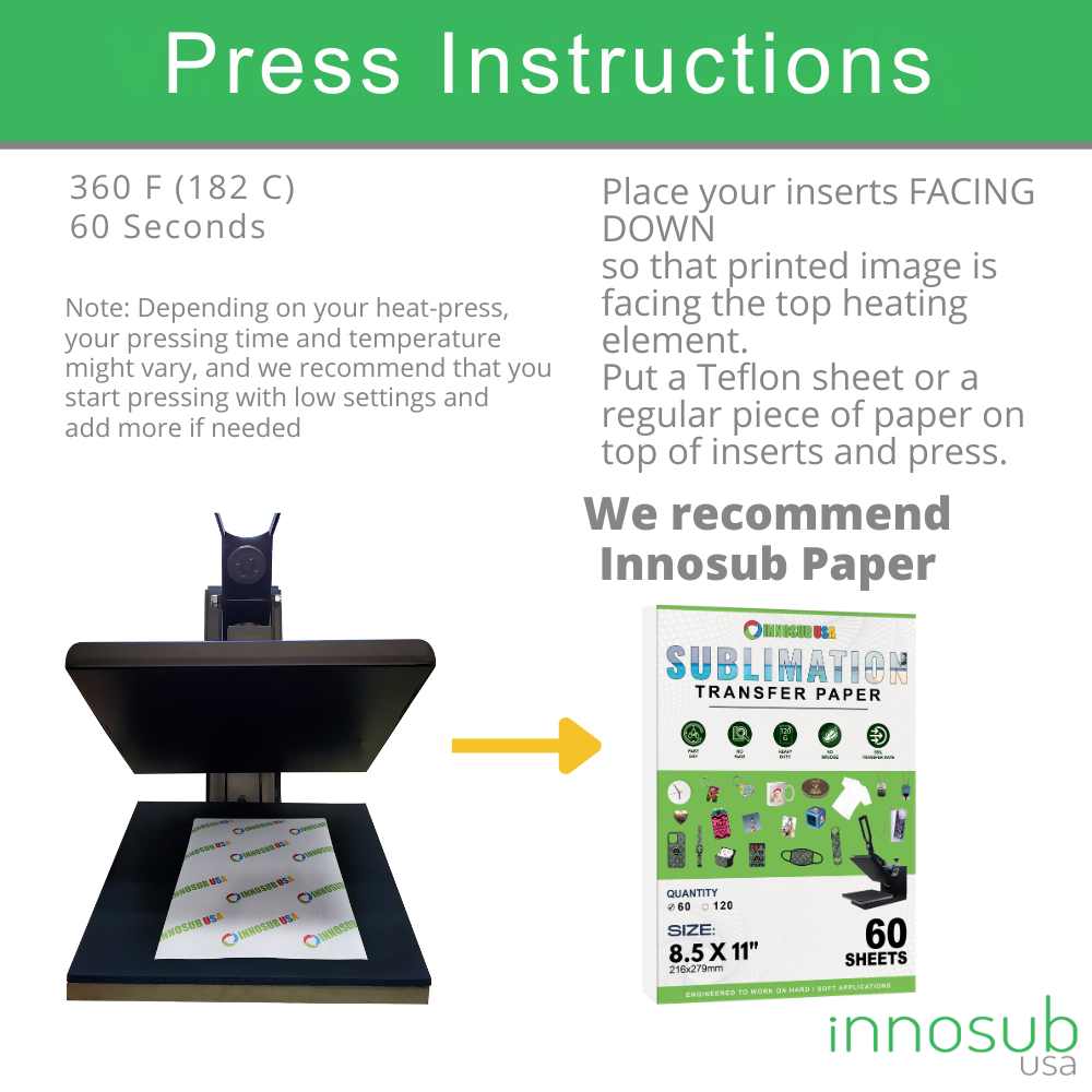 Sublimation Wireless Charging LED Pad Compatible with iPhone & Samsung