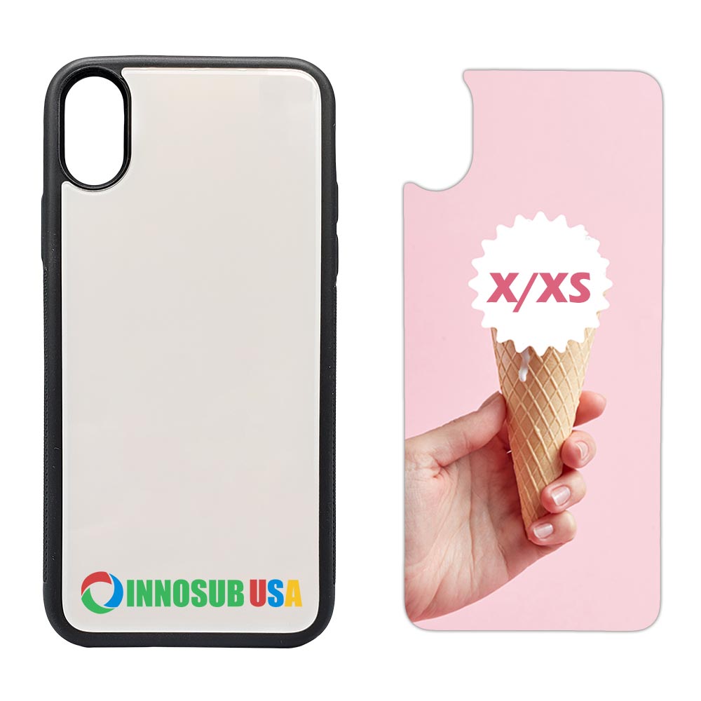 Sublimation Phone Rubber Cases for iPhone 16/15/14/13/12/11 | Aluminum Insert