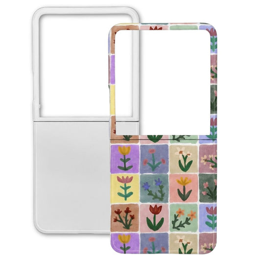 Sublimation Blanks 3D Magnetic Phone Cases for Samsung zFlip 8: 2-in-1 Tough Case