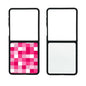 Sublimation Blanks Samsung Galaxy Black Phone Cases for zFlip | zFold series - Aluminum Insert