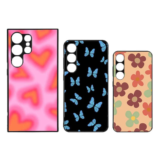 Sublimation Blanks Samsung Galaxy O-Shape Phone Cases - Black