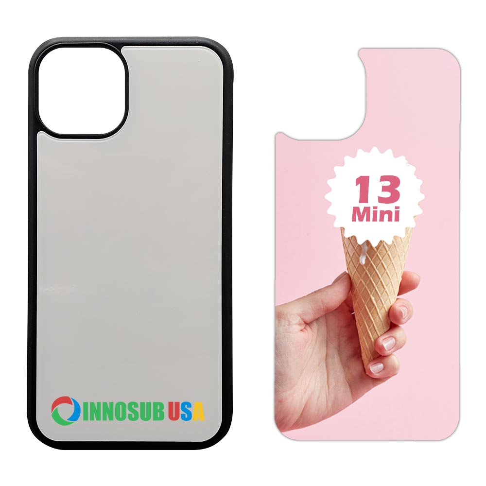 Sublimation Phone Rubber Cases for iPhone 16/15/14/13/12/11 | Aluminum Insert