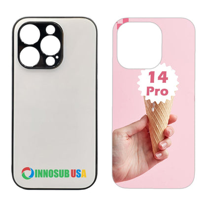 Sublimation Phone Rubber Cases for iPhone 16/15/14/13/12/11 | Aluminum Insert