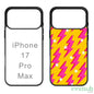 Sublimation Phone Rubber Cases for iPhone 17|16|15|14|13|12|11|Air|Plus|Pro|ProMax - Aluminum Insert