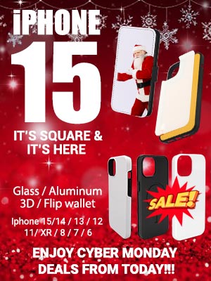 Sublimation Flip Wallet Case For iPhone 11/12/13/14 Pro by INNOSUB USA