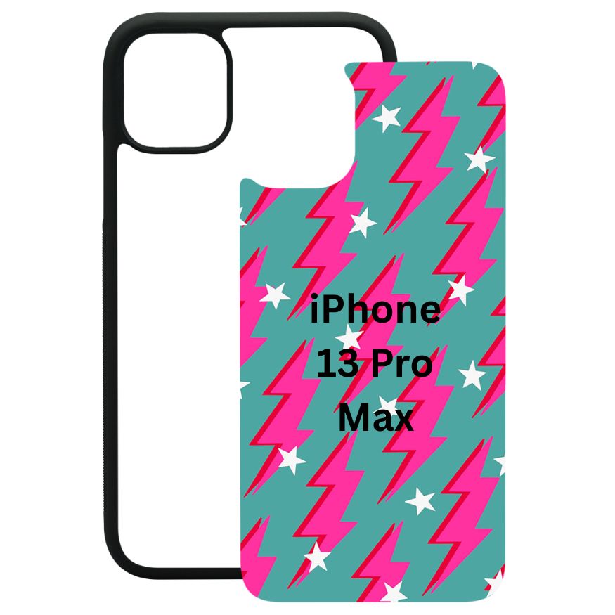 Sublimation Blanks Phone Cases for iPhone 16/15/14/13/12 Pro MAX -Tempered Glass Insert
