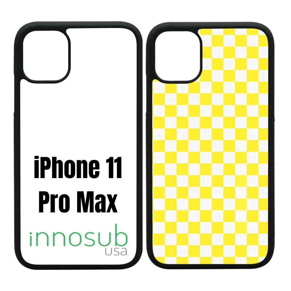 Sublimation Phone Rubber Cases for iPhone 17|16|15|14|13|12|11|Air|Plus|Pro|ProMax - Aluminum Insert