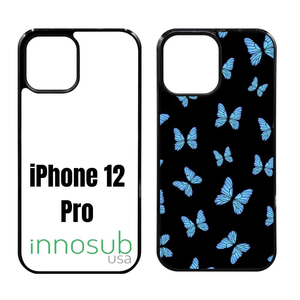Sublimation Phone Rubber Cases for iPhone 17|16|15|14|13|12|11|Air|Plus|Pro|ProMax - Aluminum Insert