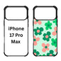 Sublimation Blanks 2D Bumper Anti-Shock Case for iPhone 15|16|17 Series - With White Glossy Aluminum Insert
