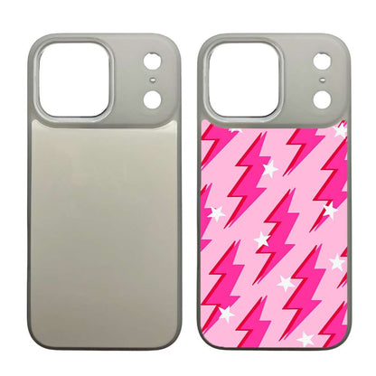 Sublimation Blanks 2D Magnetic Clear Rubber Cases for iPhone 12|13|14|15|16|17|Air|Plus|Pro|Pro Max