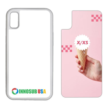 Sublimation Phone Rubber Cases for iPhone 16/15/14/13/12/11 | Aluminum Insert