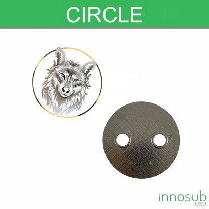 Custom Charm for Your Fridge: Sublimation Blank Metal Magnets