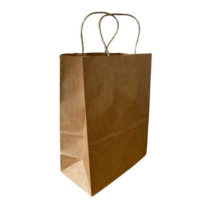 INNOSUB Gift Bags 21*11*27cm - Paper Gift Bags Medium Size Brown Paper Bags with Handles Bulk Wedding Party Favor Bags, Kraft Grocery Shopping Bags