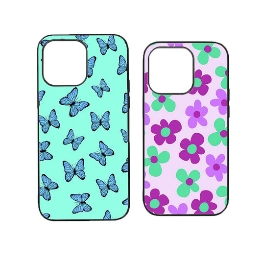 Sublimation Phone Rubber O-Shape Cases for iPhone - Aluminum Insert