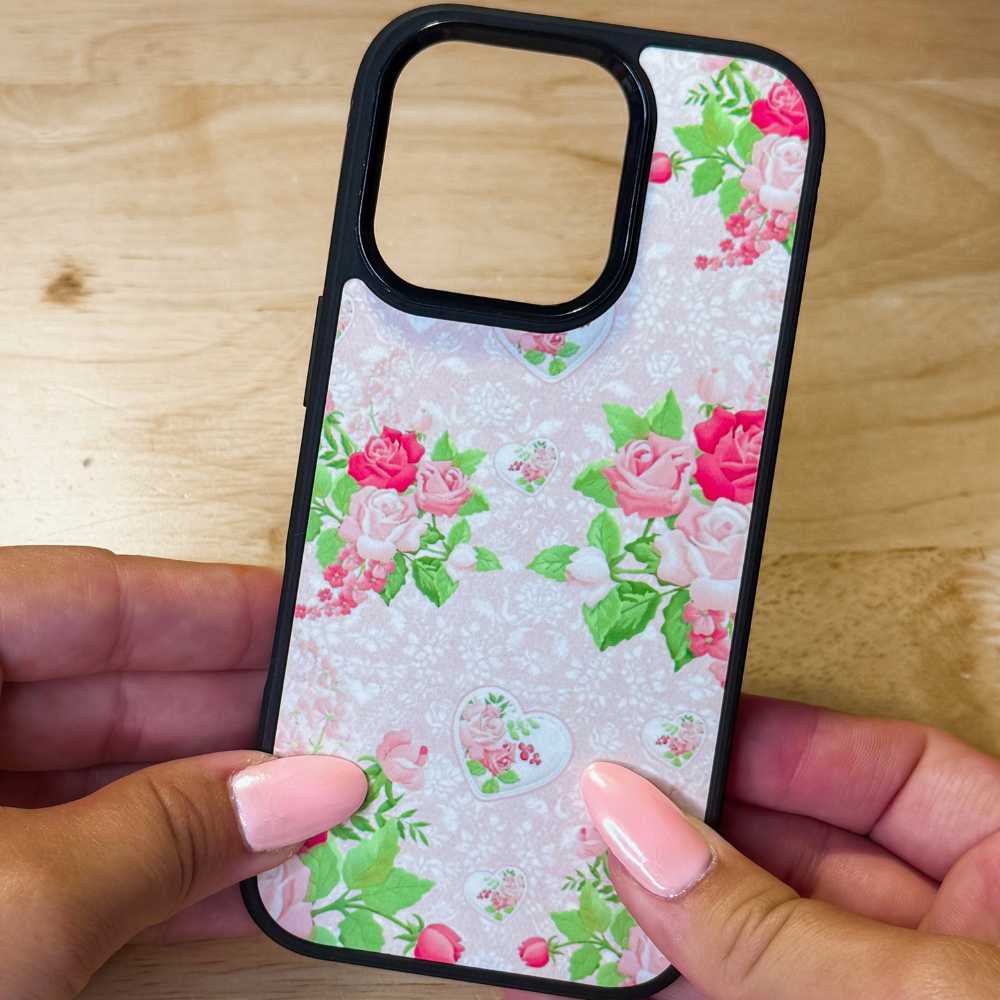 Sublimation Blanks 2D Magnetic Rubber Cases for iPhone 15|16|Pro|Pro Max