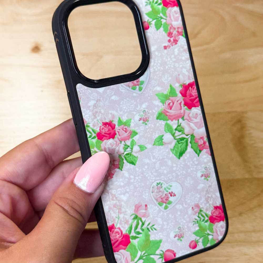 Sublimation Blanks 2D Magnetic Rubber Cases for iPhone 15|16|Pro|Pro Max