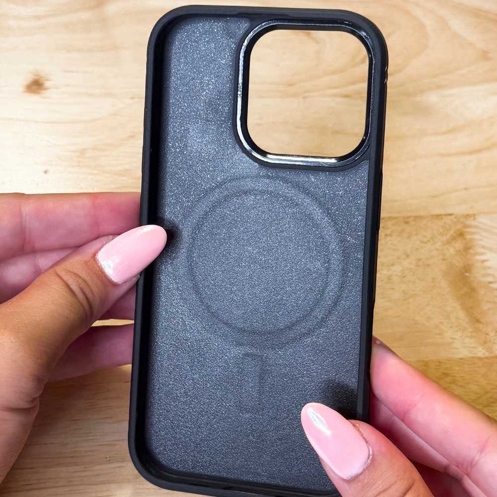 Sublimation Blanks 2D Magnetic Rubber Cases for iPhone 15|16|Pro|Pro Max