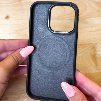 Sublimation Blanks 2D Magnetic Rubber Cases for iPhone 15|16|Pro|Pro Max