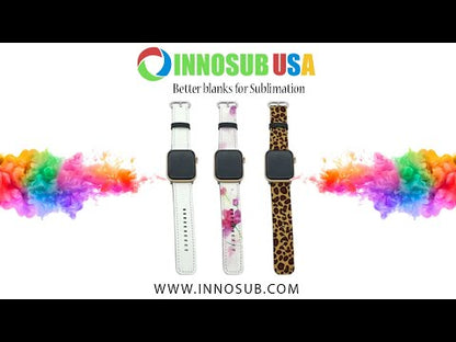 Sublimation Printing Watch Band Blanks Compatible with Apple Watch 38-45mm