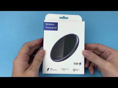 Sublimation Blanks Wireless Charger Pad – 10W Sublimacion Rapido Charge LED Pad Compatible with iPhone, Samsung