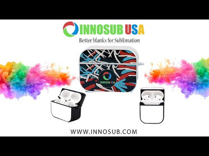 Sublimation Blanks AirPods Case 3/ 2 / 1 / AirPods Pro  | Plastic Case / Rubber Case