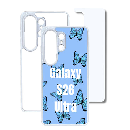 Sublimation Blanks White Samsung Galaxy Phone Cases for S26|S25|S24|S23|S22|S21|S20|FE|Ultra|Plus