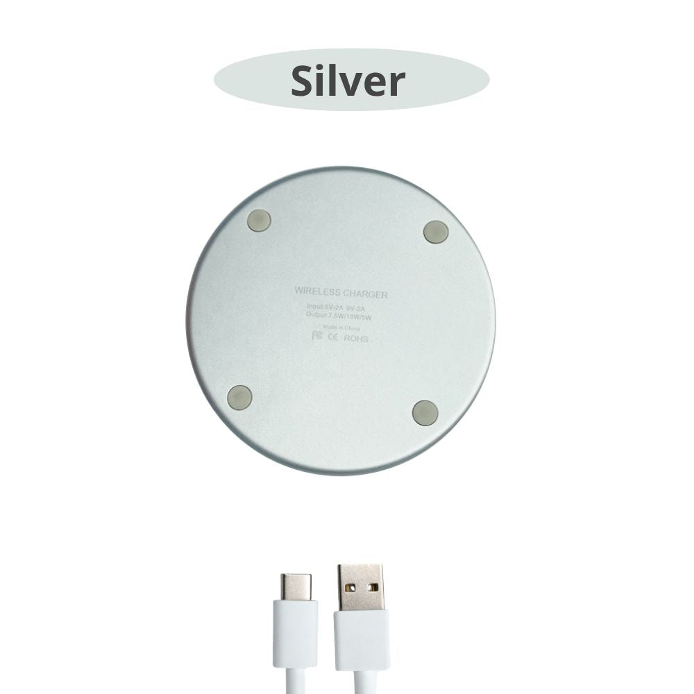 Sublimation Wireless Charging LED Pad Compatible with iPhone & Samsung