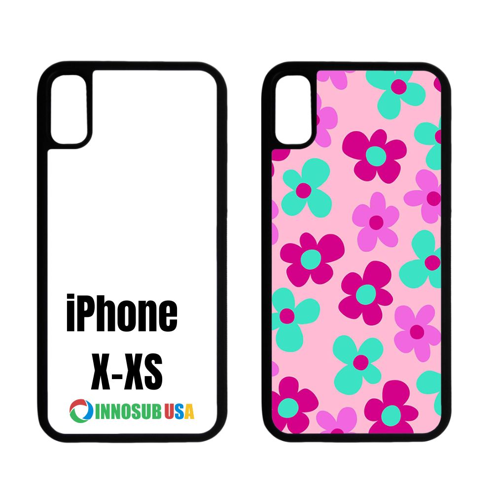 Sublimation Phone Rubber Cases for iPhone 16/15/14/13/12/11 | Aluminum Insert