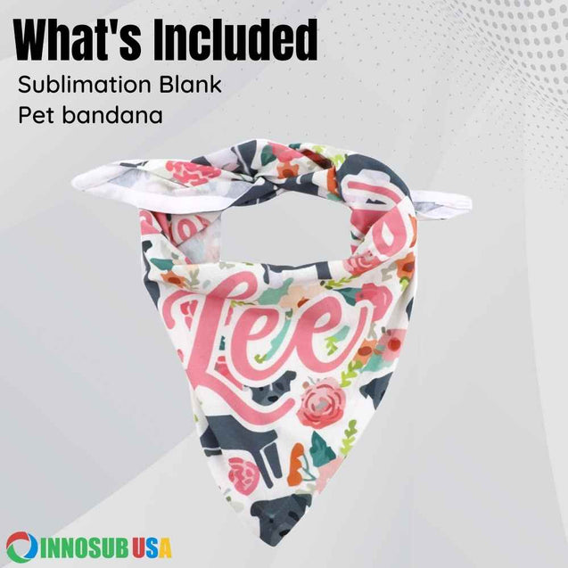 Sbulimation Blank Pet Dog Bandana