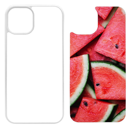 Sublimation Phone Rubber Cases for iPhone 16/15/14/13/12/11 | Aluminum Insert