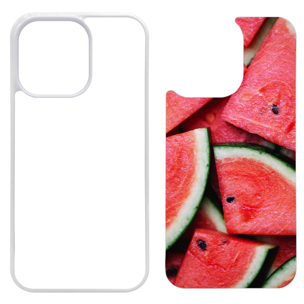 Sublimation Phone Rubber Cases for iPhone 16/15/14/13/12/11 | Aluminum Insert