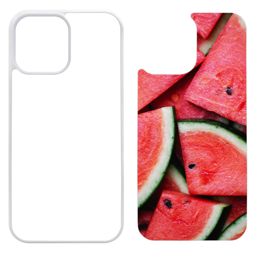 Sublimation Phone Rubber Cases for iPhone 16/15/14/13/12/11 | Aluminum Insert