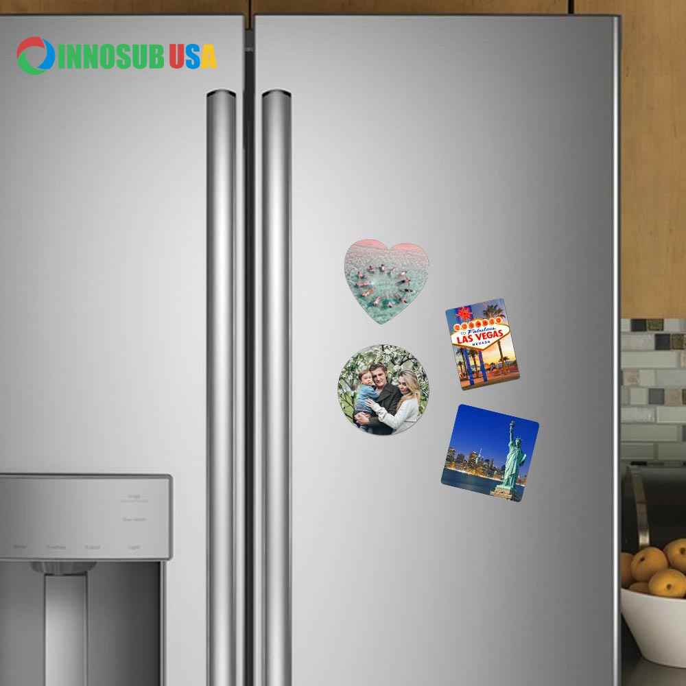 3X3Inches Sublimation Blanks Refrigerator Magnets Sublimation Magnet Blanks