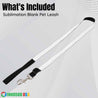 Sublimation Blank Pet Leash by INNOSUB USA