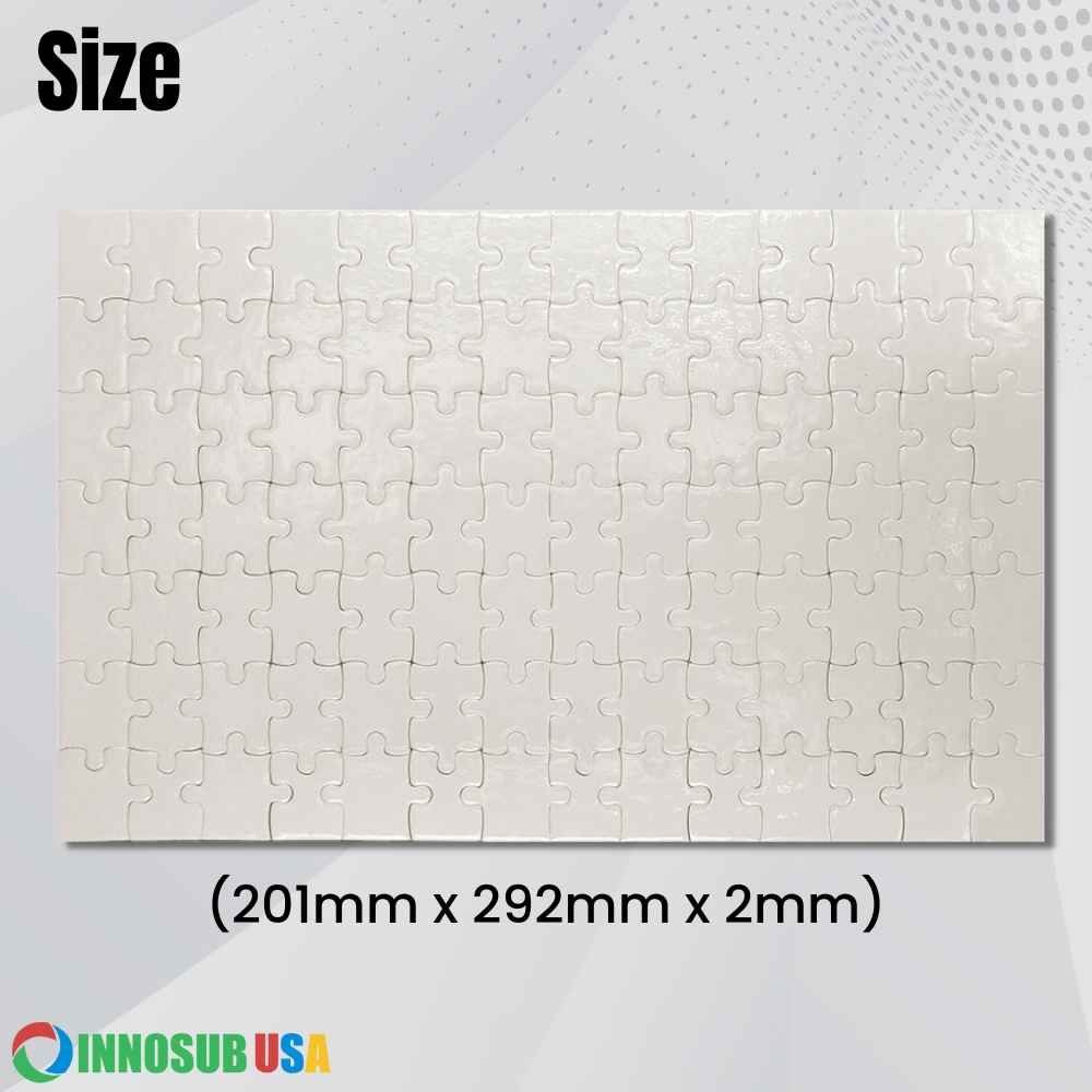 Sublimation Jigsaw Puzzle White Glossy by INNOSUB USA