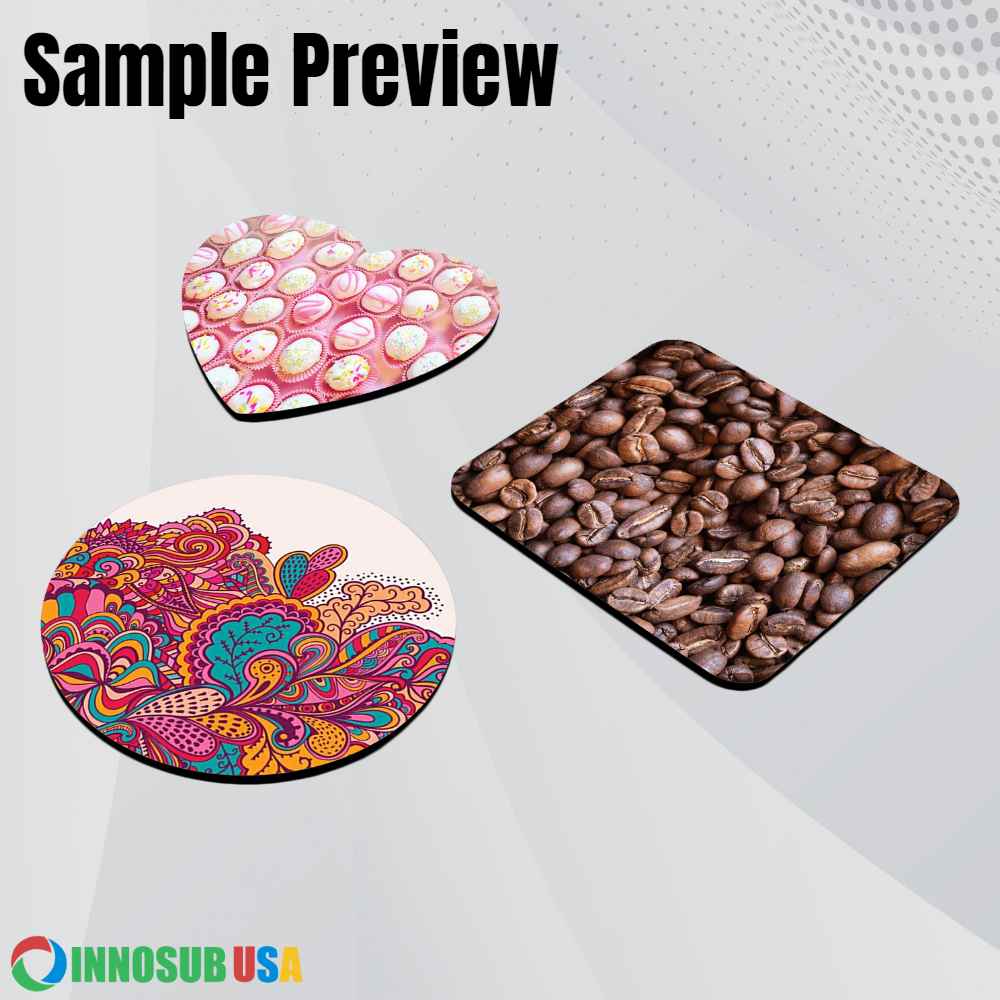 CustomMDF Sublimation Coasters: Square Hot Transfer Blanks From  Customproduct, $0.61