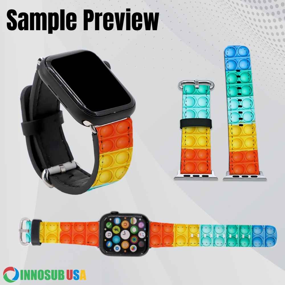 Sublimation Blank Watchband by innosub usa