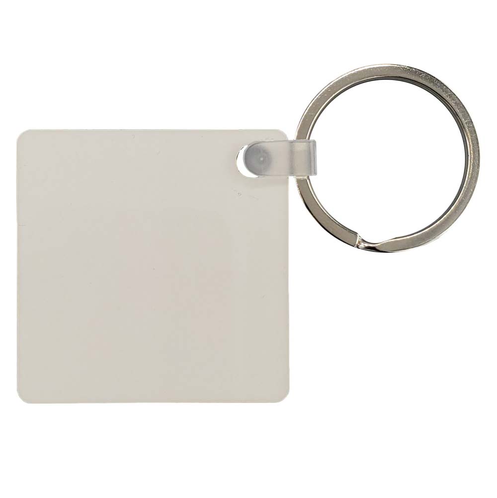 Sublimation Printing Aluminum Keychain Blank - 2 Sided | Innosub USA Square