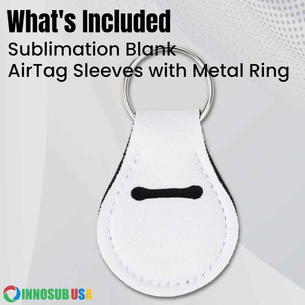 Sublimation Blank Air Tag Sleev Holder by INNOSUB