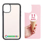 Sublimation Blanks Phone Cases for iPhone 16/15/14/13/12 Pro MAX -Tempered Glass Insert