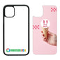 Sublimation Phone Rubber Cases for iPhone 16/15/14/13/12/11 | Aluminum Insert