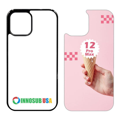 Sublimation Phone Rubber Cases for iPhone 16/15/14/13/12/11 | Aluminum Insert