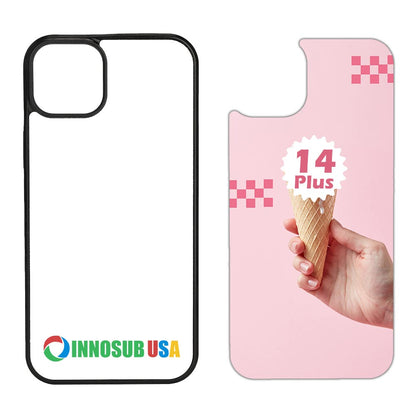 Sublimation Phone Rubber Cases for iPhone 16/15/14/13/12/11 | Aluminum Insert