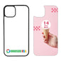 Sublimation Phone Rubber Cases for iPhone 16/15/14/13/12/11 | Aluminum Insert