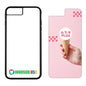 Sublimation Phone Rubber Cases for iPhone 16/15/14/13/12/11 | Aluminum Insert